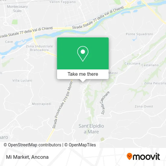 Mi Market map