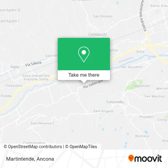 Martintende map