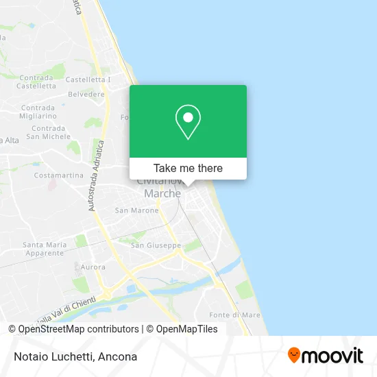 Notaio Luchetti map