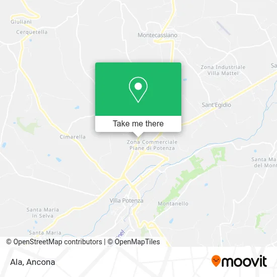 Ala map