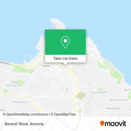 Berardi Store map