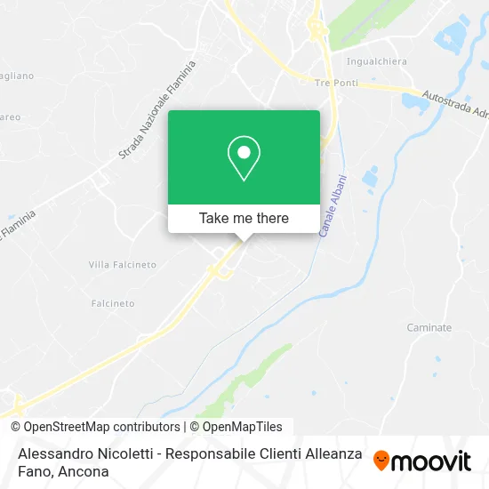 Alessandro Nicoletti - Responsabile Clienti Alleanza Fano map