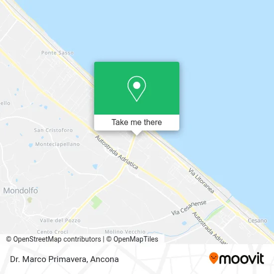 Dr. Marco Primavera map
