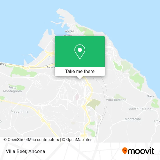 Villa Beer map