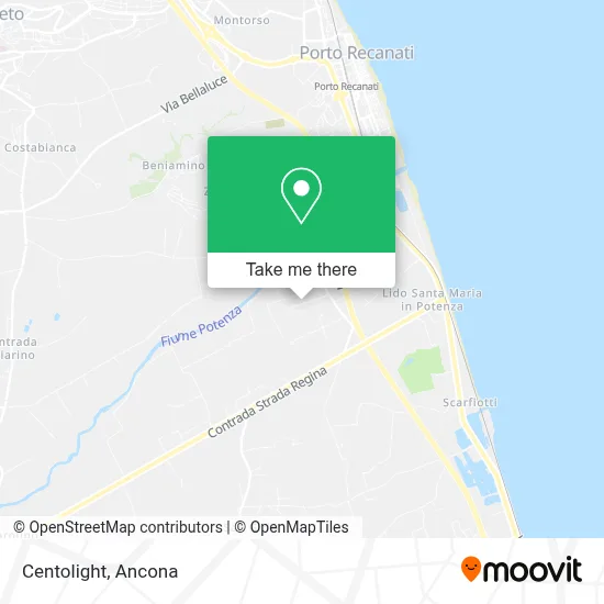 Centolight map