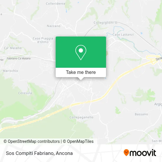 Sos Compiti Fabriano map