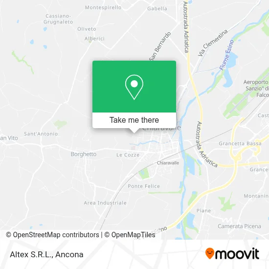Altex S.R.L. map