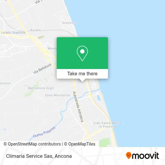 Climaria Service Sas map