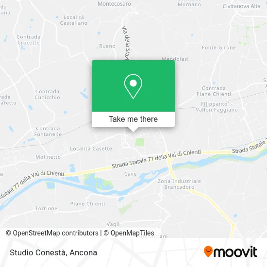 Studio Conestà map