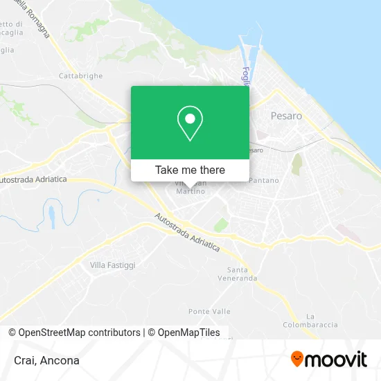 Crai map