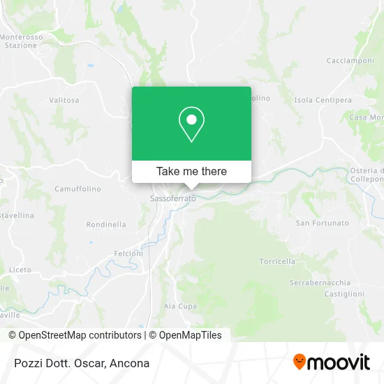 Pozzi Dott. Oscar map