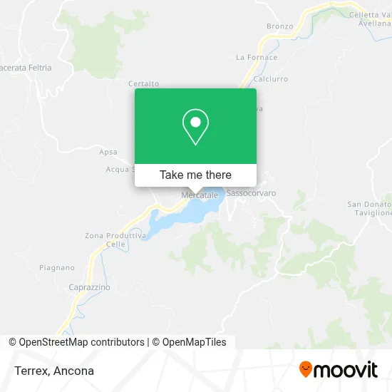 Terrex map