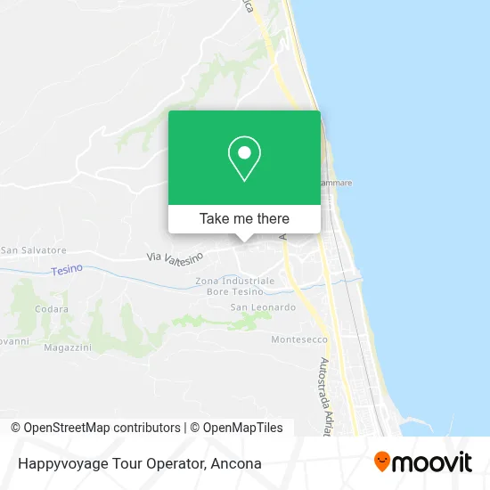 Happyvoyage Tour Operator map
