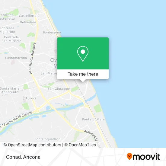 Conad map