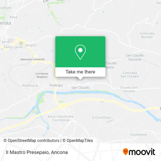 Il Mastro Presepaio map