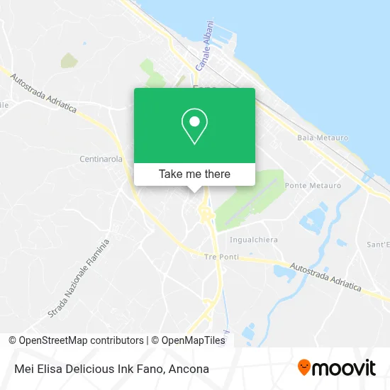 Mei Elisa Delicious Ink Fano map