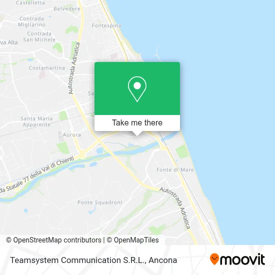 Teamsystem Communication S.R.L. map