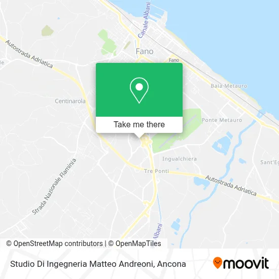 Studio Di Ingegneria Matteo Andreoni map