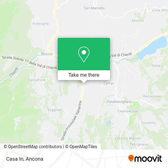 Casa In map