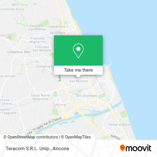 Teracom S.R.L. Unip. map