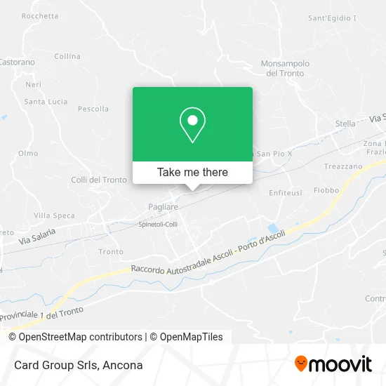 Card Group Srls map