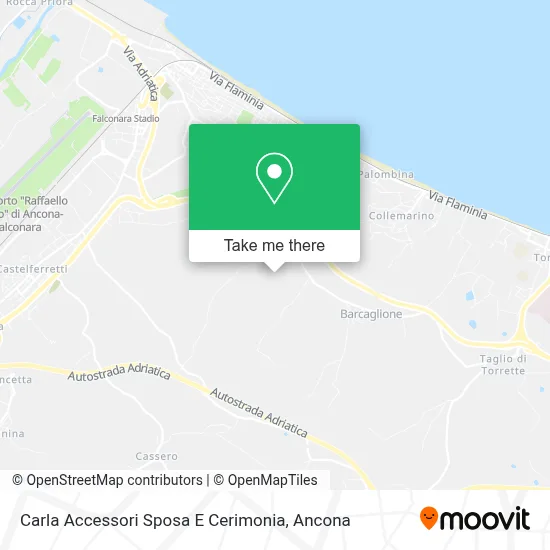 Carla Accessori Sposa E Cerimonia map