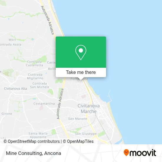 Mine Consulting map