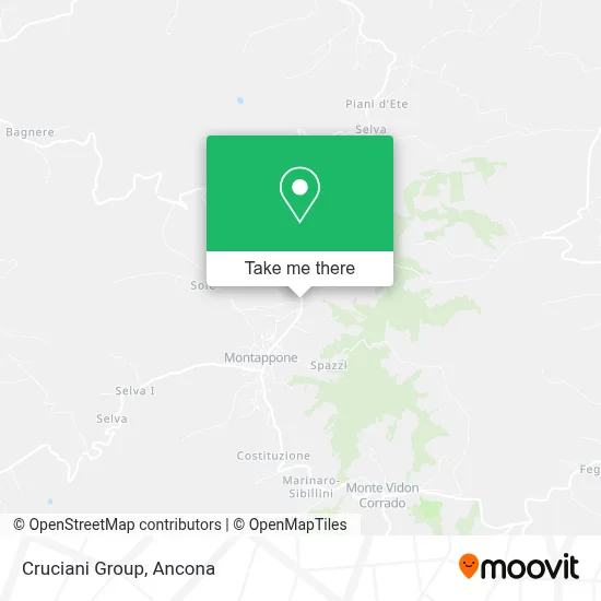 Cruciani Group map