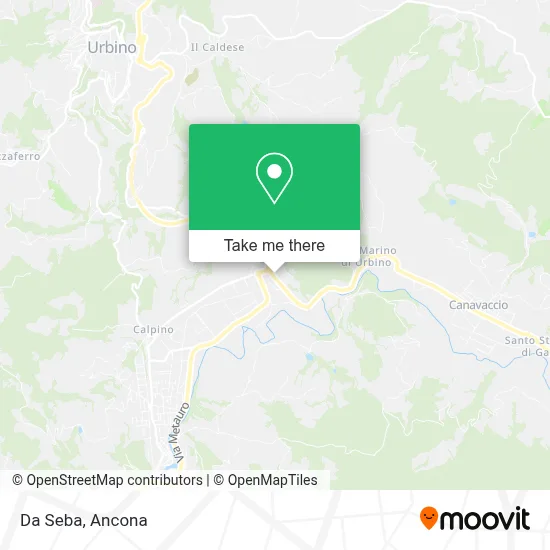 Da Seba map