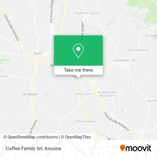 Coffee Family Srl map