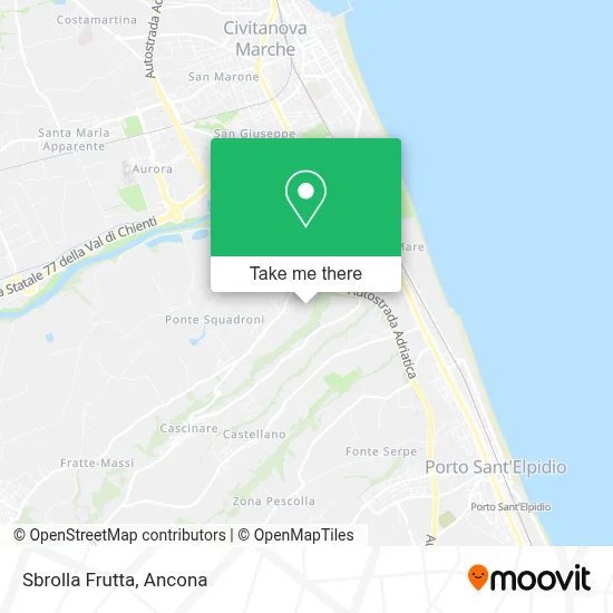 Sbrolla Frutta map