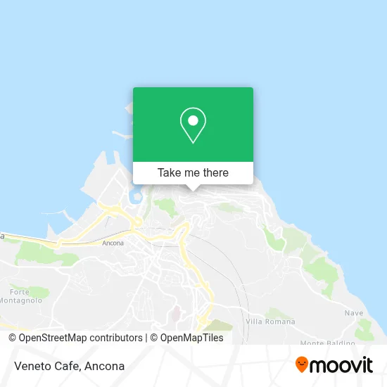 Veneto Cafe map