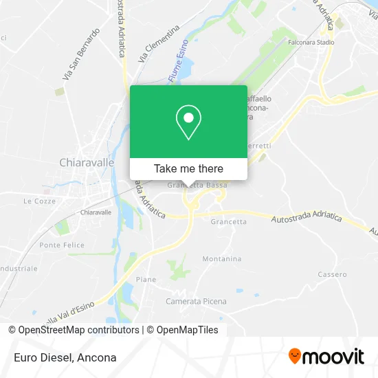 Euro Diesel map