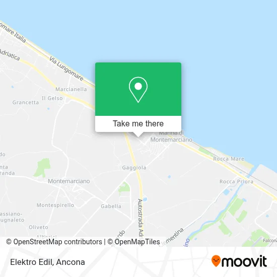 Elektro Edil map