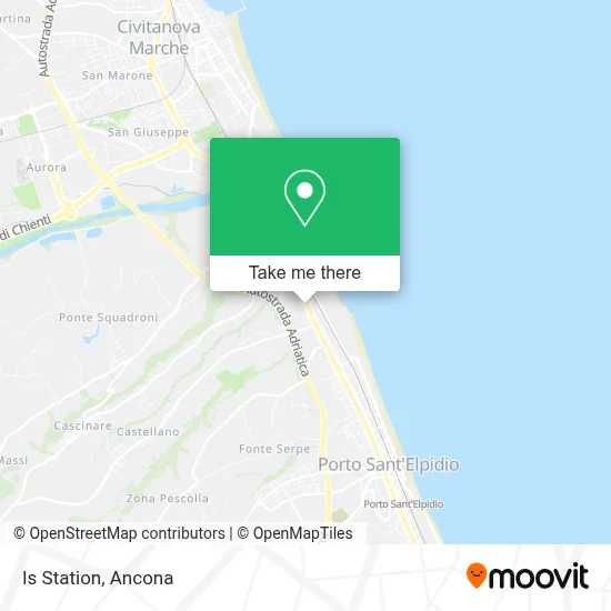 Is Station map