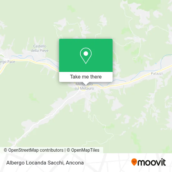 Albergo Locanda Sacchi map