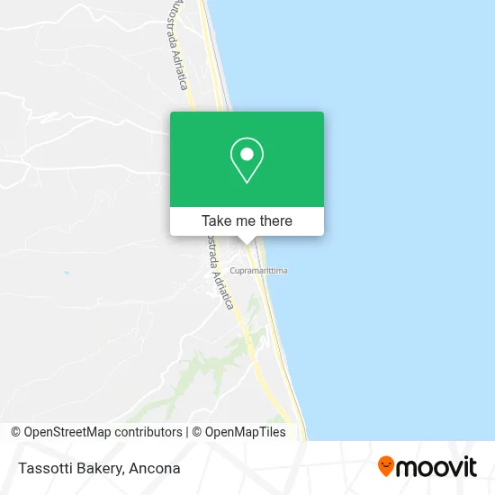 Tassotti Bakery map