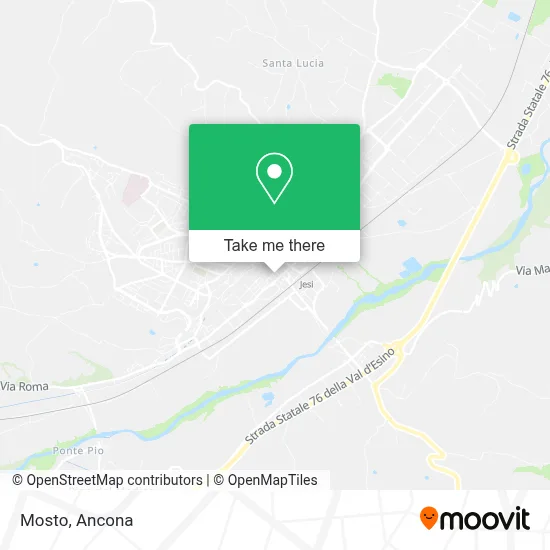 Mosto map