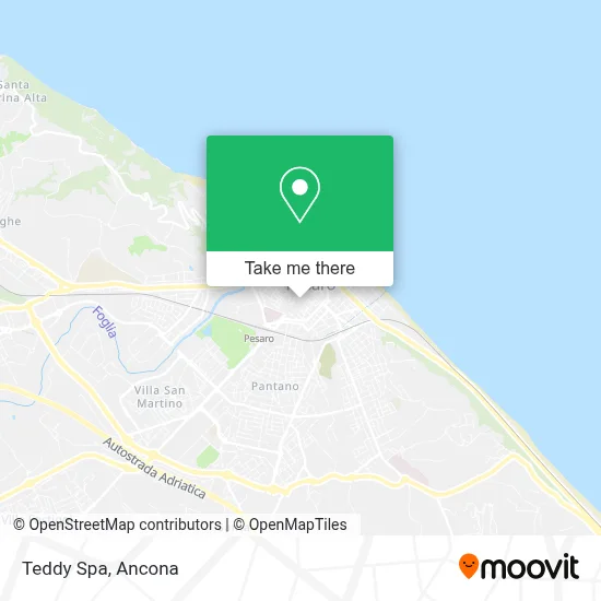 Teddy Spa map