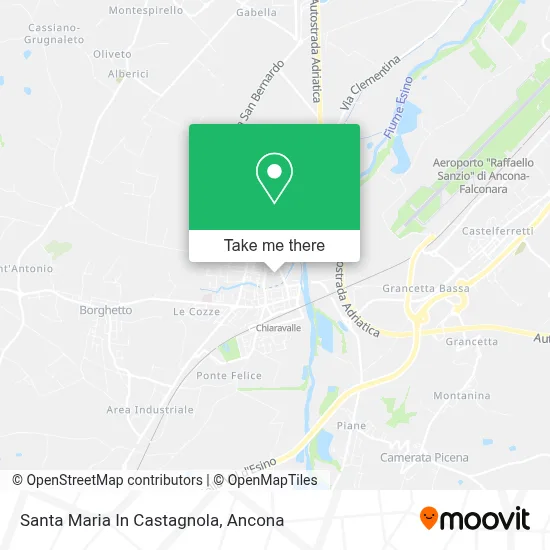 Santa Maria In Castagnola map