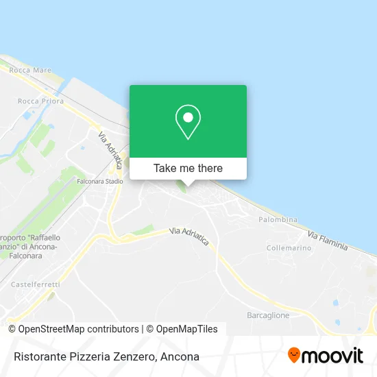 Ristorante Pizzeria Zenzero map