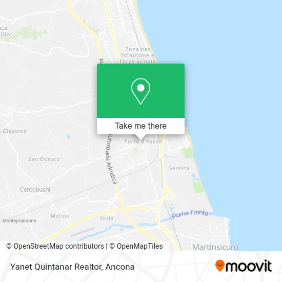 Yanet Quintanar Realtor map