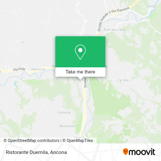 Ristorante Duemila map