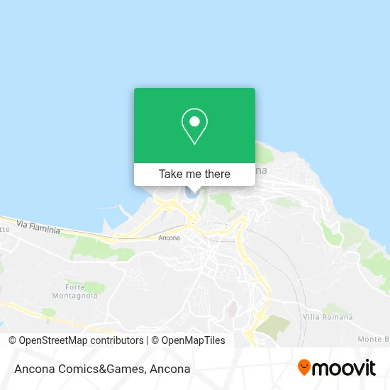 Ancona Comics&Games map