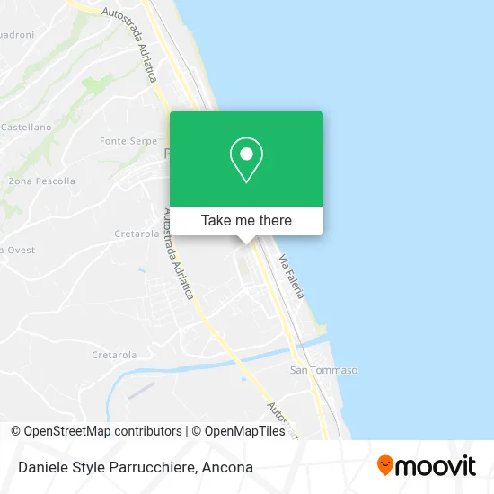 Daniele Style Parrucchiere map