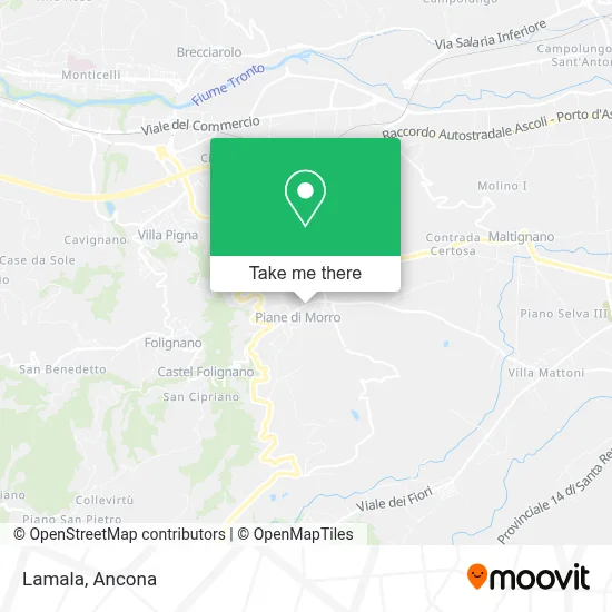 Lamala map