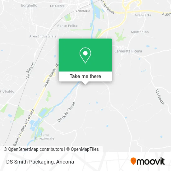 DS Smith Packaging map