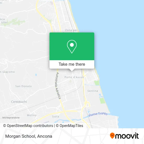 Morgan School map