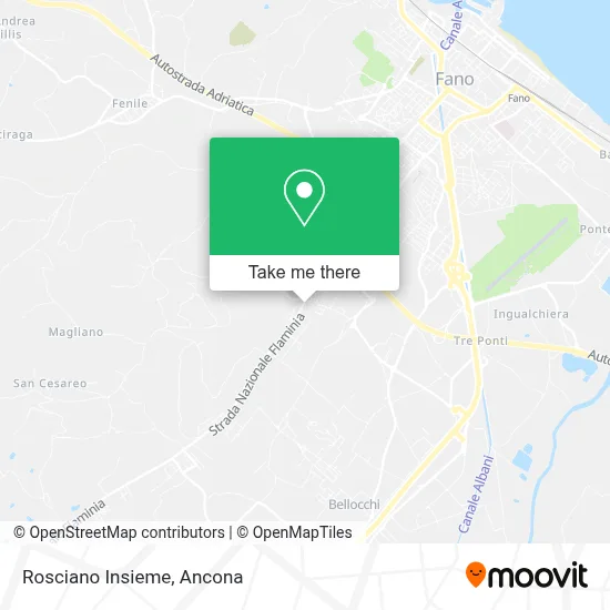 Rosciano Insieme map