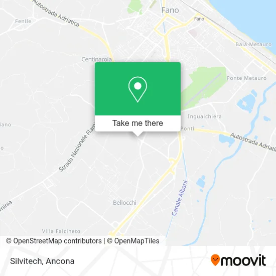 Silvitech map